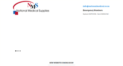 Desktop Screenshot of nationalmedical.co.za